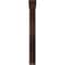 Ekena Millwork Ashford Triple, Wrought Iron Bracket, (Triple center brace), Antiqued Copper 2"W  x 12"D x 15"H BKTM02X12X15TASACO - alternate 3